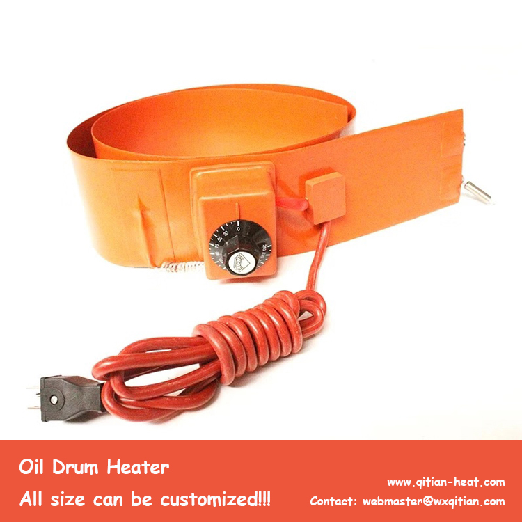 860x120mm Oil Drum Heater