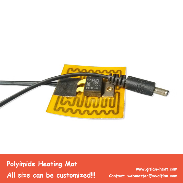 Small Size Polyimide Heater